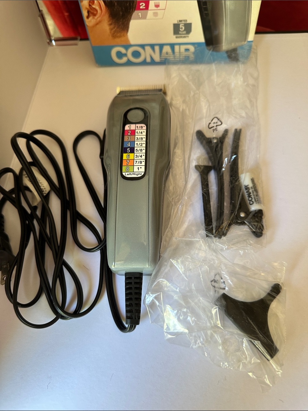Conair Number Cut 20-Piece Haircut Kit - Gray - Picture 4 of 8